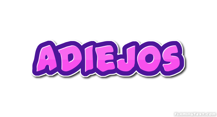 Adiejos شعار