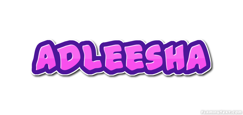 Adleesha Лого