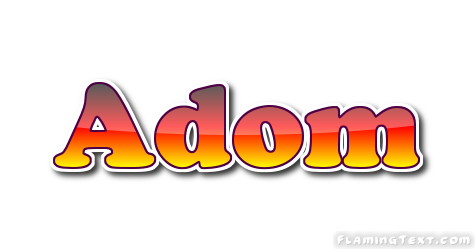 Adom ロゴ