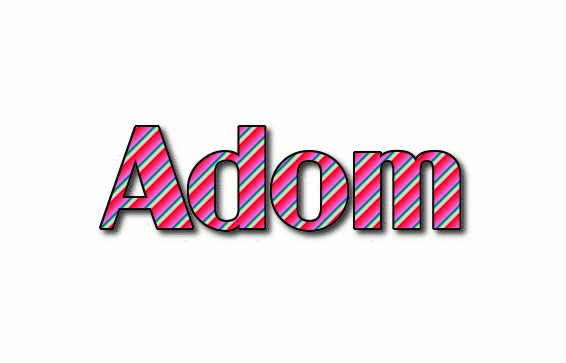 Adom ロゴ