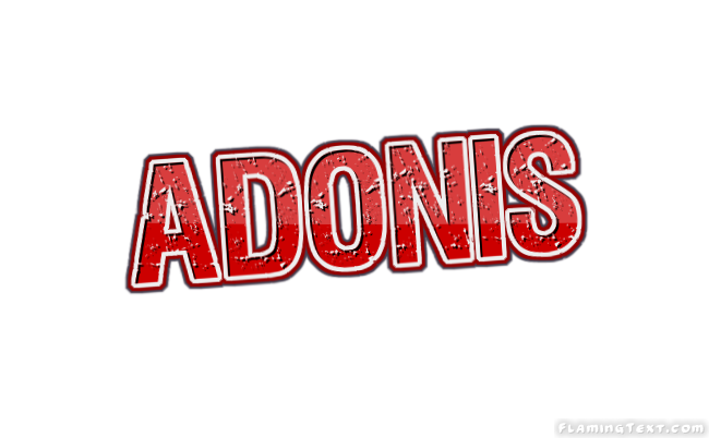 Adonis Logo | Free Name Design Tool from Flaming Text