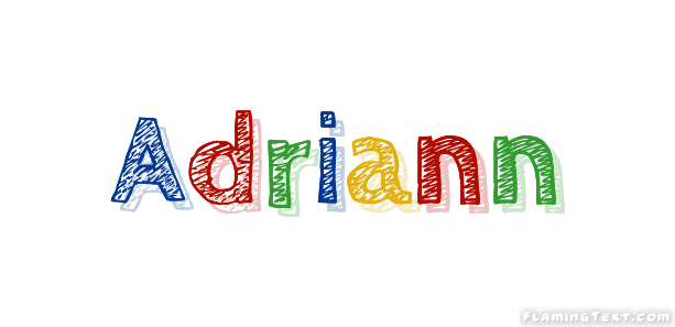 Adriann 徽标
