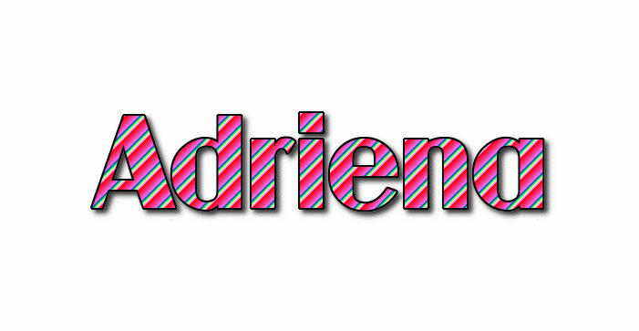 Adriena Logo | Free Name Design Tool from Flaming Text