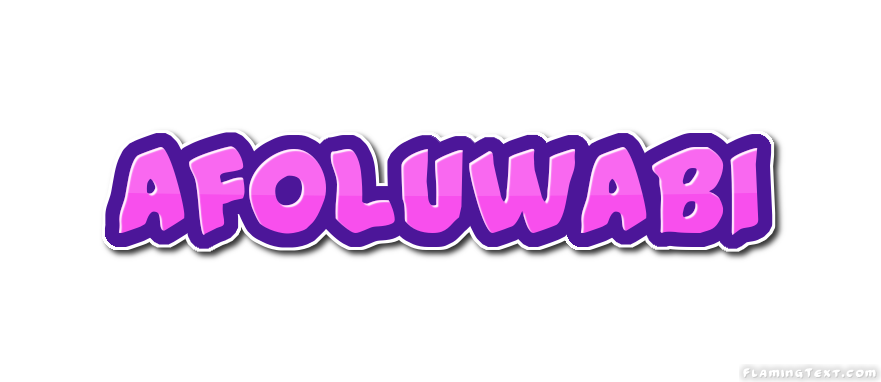 Afoluwabi شعار