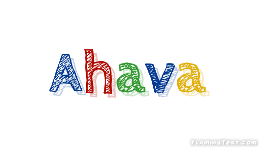 Ahava Logotipo