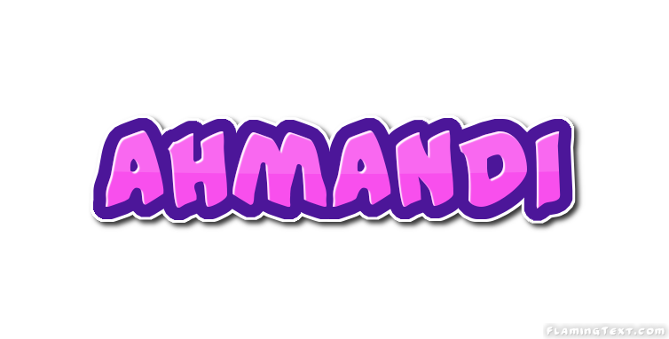 Ahmandi 徽标