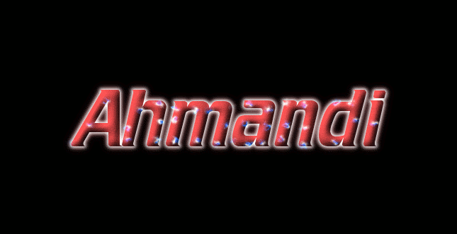 Ahmandi Logotipo
