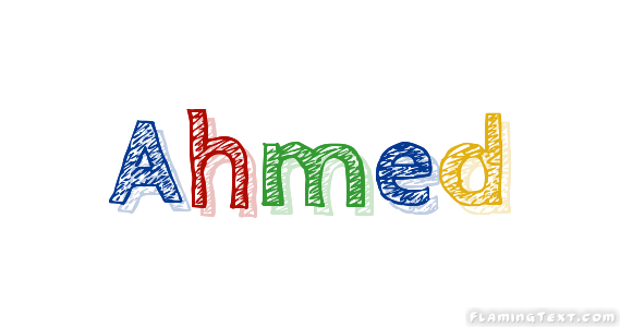 Premium Vector | Ahmad name in arabic diwani calligraphy