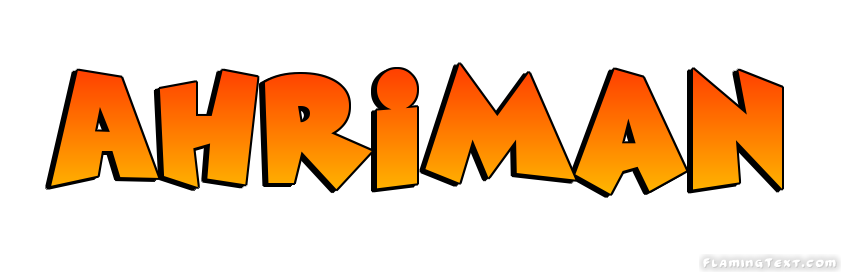 Ahriman Лого