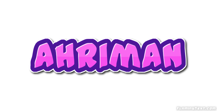 Ahriman Лого