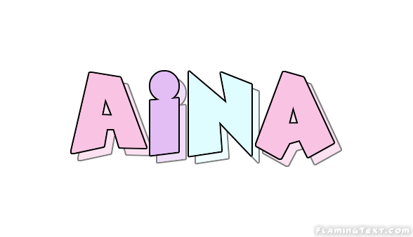 Aina Logotipo