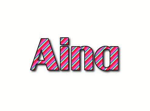 Aina ロゴ
