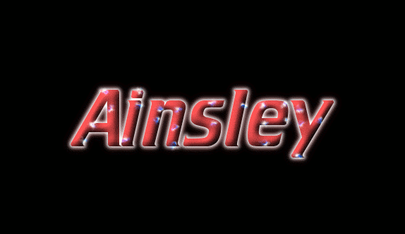 Ainsley 徽标
