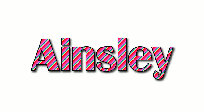 Ainsley 徽标