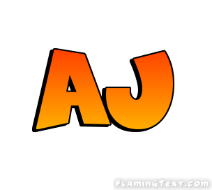 Aj Logo | Free Name Design Tool from Flaming Text