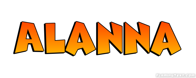 Alanna ロゴ