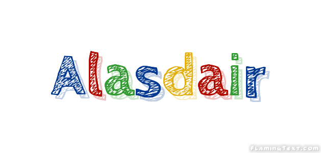 Alasdair ロゴ