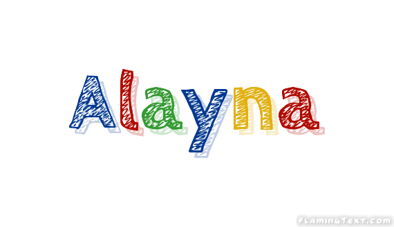 Alayna ロゴ