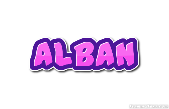 Alban ロゴ
