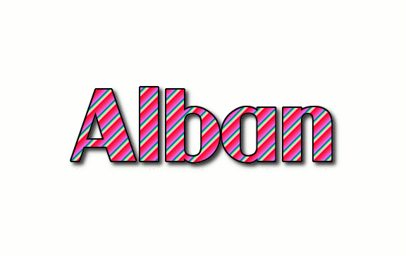 Alban ロゴ