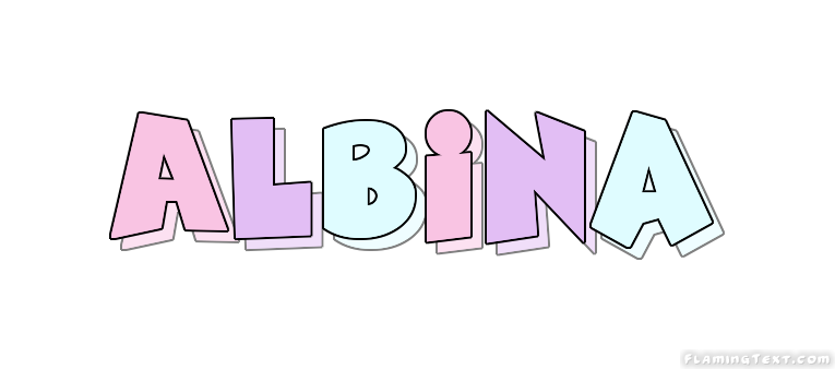 Albina 徽标