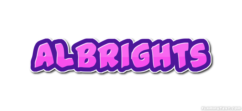 Albrights ロゴ