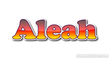 Aleah Лого