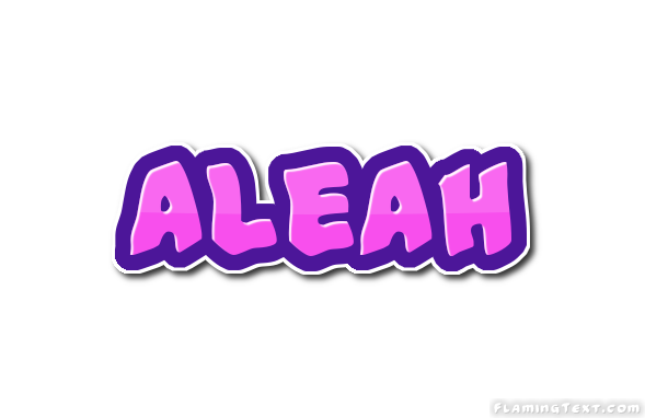 Aleah ロゴ