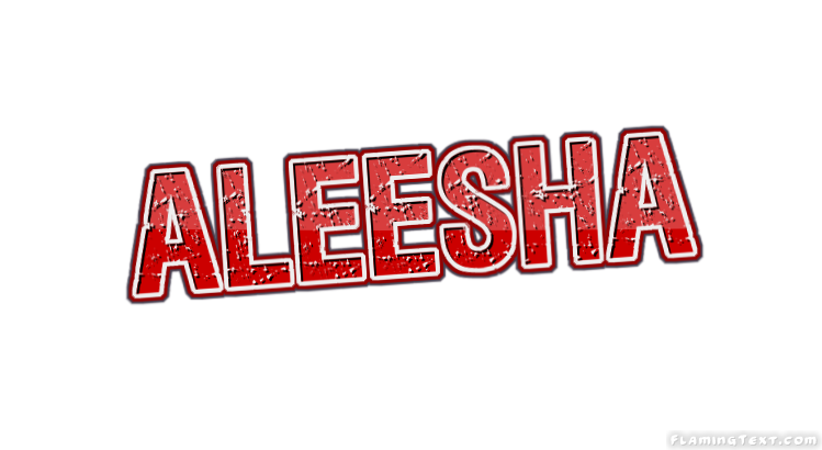 Aleesha شعار