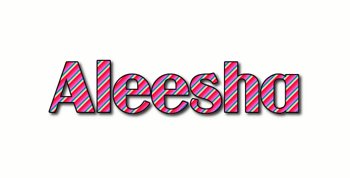 Aleesha 徽标
