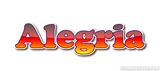 Alegria Logotipo