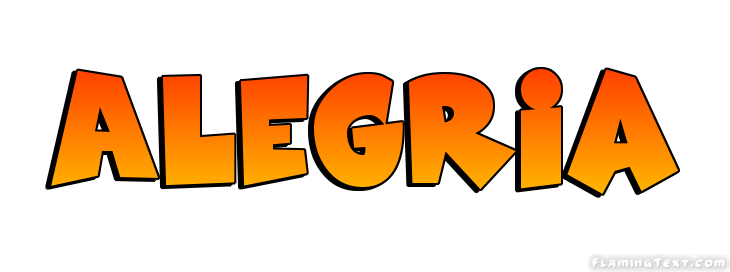 Alegria Logotipo