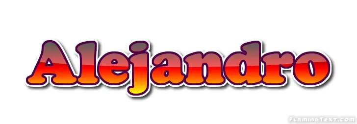 Alejandro ロゴ