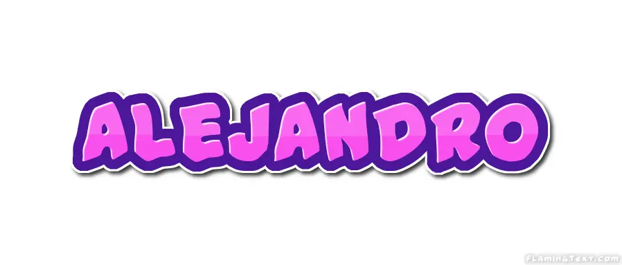 Alejandro ロゴ