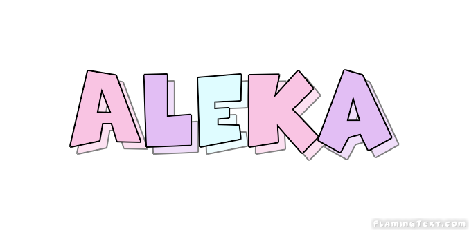 Aleka 徽标