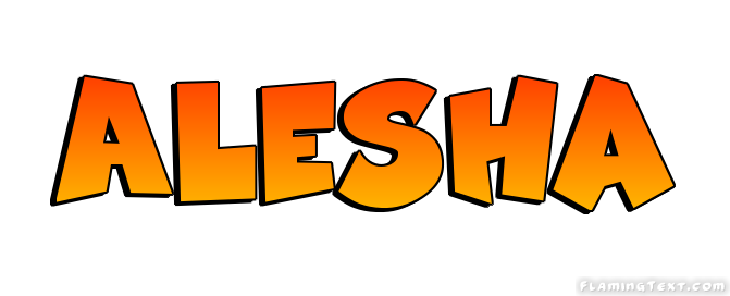 Alesha 徽标