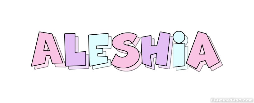 Aleshia Logo