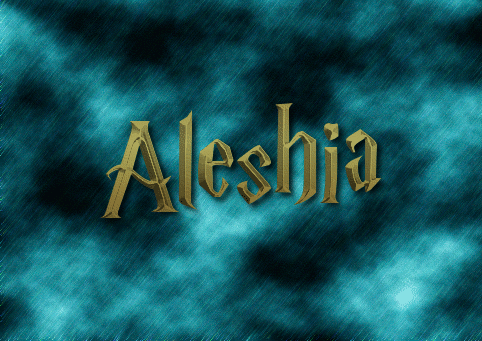 Aleshia Лого