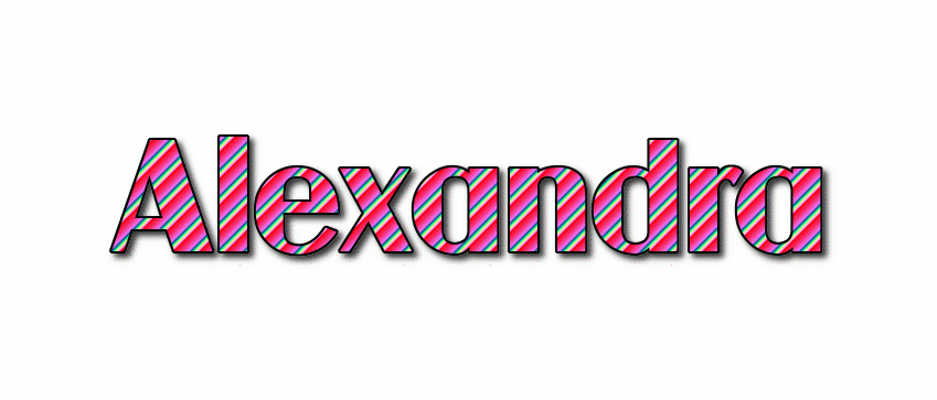 Alexandra شعار