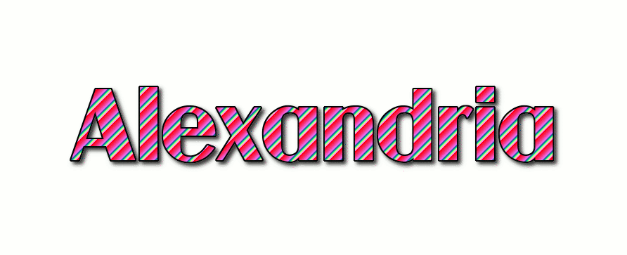 Alexandria ロゴ