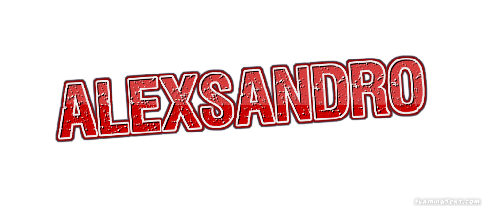 Alexsandro ロゴ