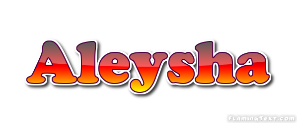 Aleysha Logo