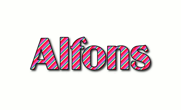 Alfons ロゴ