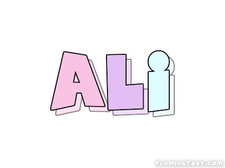 Ali Лого