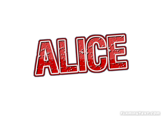 Alice شعار