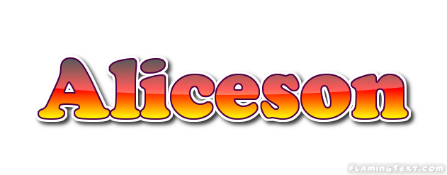 Aliceson شعار