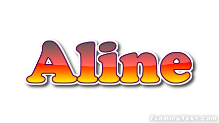 Aline Logo | Free Name Design Tool from Flaming Text