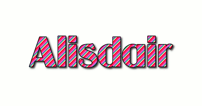 Alisdair ロゴ
