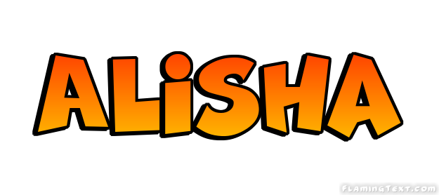 alisha-logo-free-name-design-tool-von-flaming-text