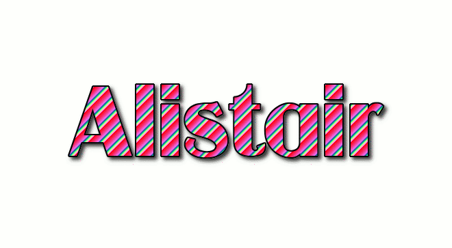 Alistair 徽标